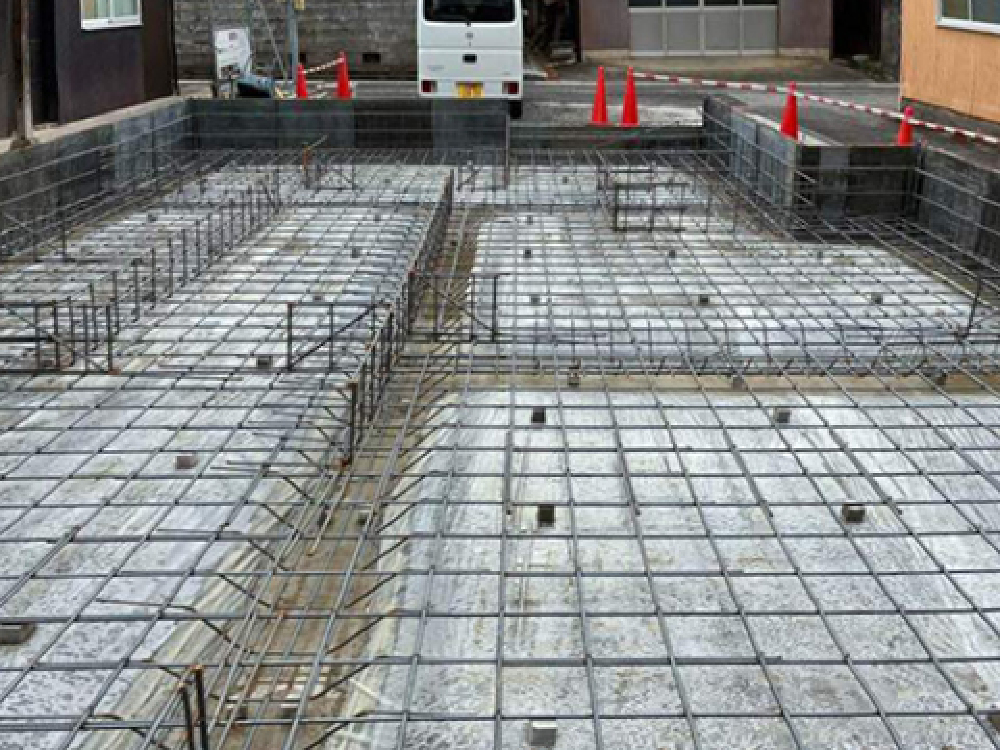 基礎配筋工事