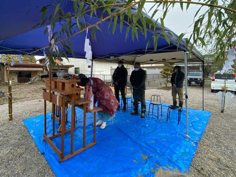 長浜市口分田町 H様邸新築工事