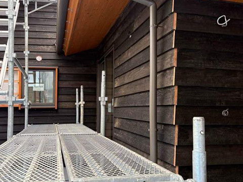 風景に映える、杉板張りの平屋暮らし～長浜市 K様邸新築工事