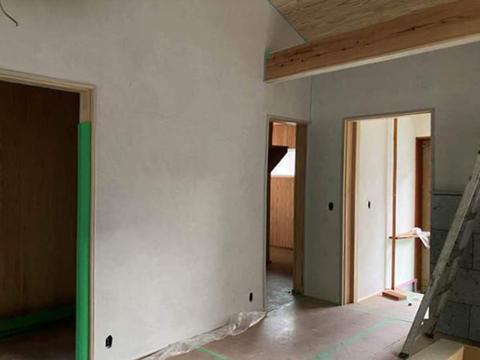 薪ストーブのある、平屋の終の棲家～長浜市 N様邸増築工事